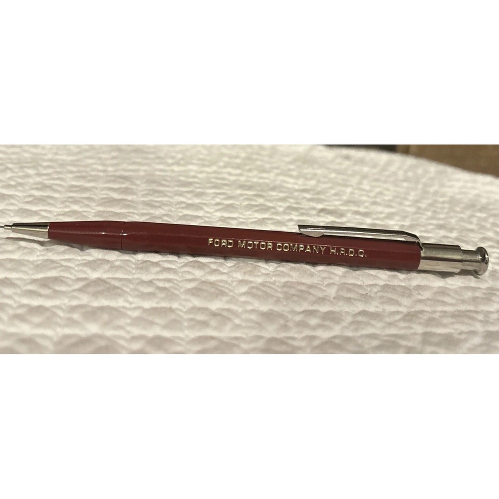 Vintage Autopoint Mechanical Pencil Ford Motor Company w/ Metal Cap